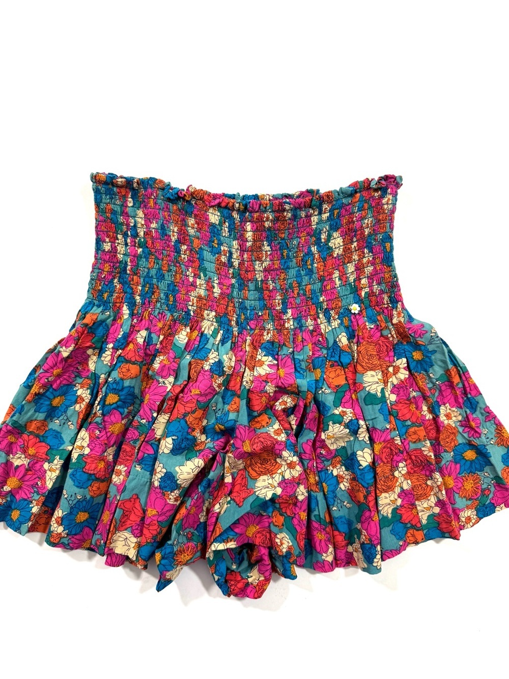 Natural Life Daisy Skort Floral Print Culotte Shorts